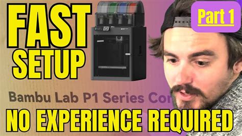 Diy Quality Custom Parts Fast Bambu Lab P1s Combo Unboxing Commentary