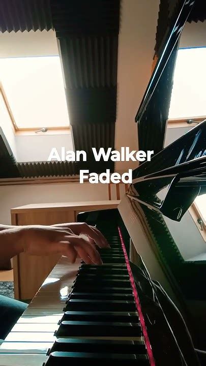 Alan Walker Faded 🎹 Piano Cover Shorts Piano Music Viral