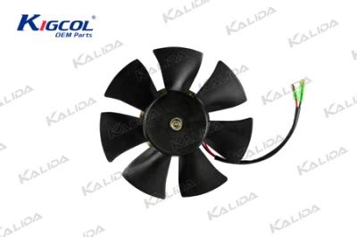 Engine Coolant Radiator Fan Motor W 7 Blades Fan 30W For Cargo Tricycle