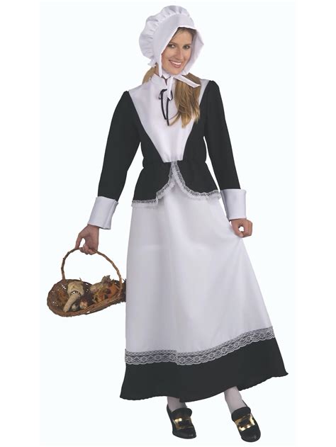 Pilgrim Colonial Victorian Thanksgiving Olden Day Vestire Le donne adulte Costume | Fruugo IT