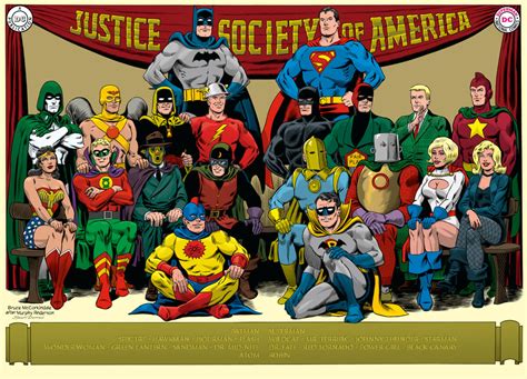 The Justice Society Of America By Anderson And McCorkindale Catspaw