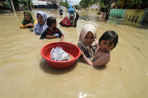 Sebanyak 67 Sekolah Di Aceh Tamiang Terendam Banjir Republika Online