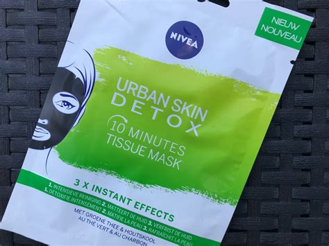 Review Nivea Urban Skin Detox Minutes Tissue Mask Vanessablogt