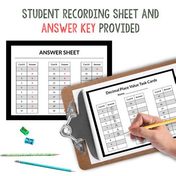 Decimal Hundredths Task Card Activity Th Grade By Light It Up Learning