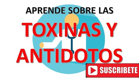 Que Tanto Sabes De Las Toxinas Y Los AntÍdotos InterpretaciÓn