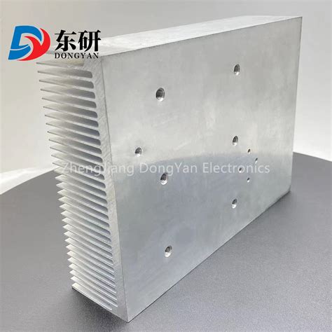 6063 Cnc Machining Aluminum Profile Aluminum Heatsink With Drilling And Colored Anodizing Heat