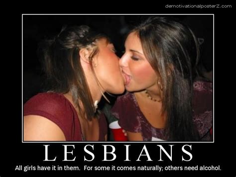 Lesbian Funny Poster Cumception