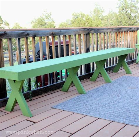 25 Free DIY Outdoor Bench Plans - Blitsy