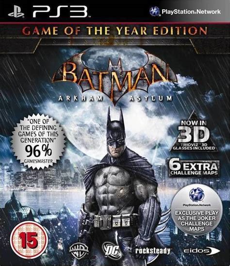 Batman Arkham Asylum Game Of The Year Edition Ps3 Skroutzgr