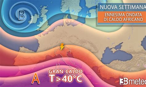 La Prossima Settimana Torna L Alta Pressione Africana Sole E Punte Di