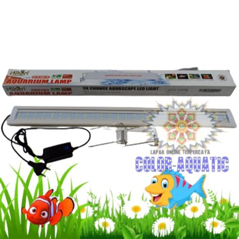 Jual Lampu LED HIKARI PA 800 3X Ganti Warna Lampu Gantung Aquarium