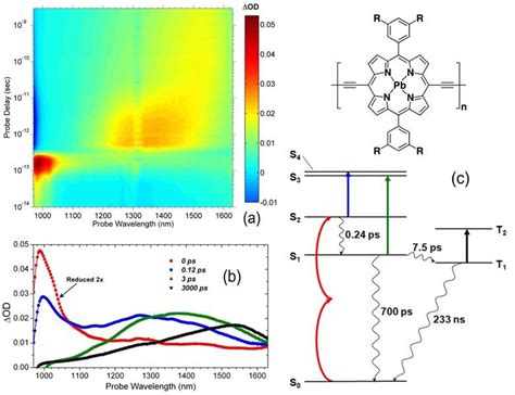 Femtosecond Transient Absorption Ta Kinetics Spectra And State Level