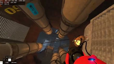 Portal 2 Speedrun Tutorial Three Gels 4560 Youtube