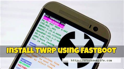 How To Install Twrp Recovery Via Fastboot Twrp Apk Official