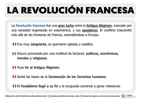 Caracter Sticas De La Revoluci N Francesa