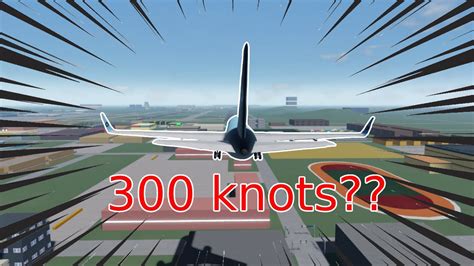 How Fast Can I Land A Plane Roblox Flightline Youtube