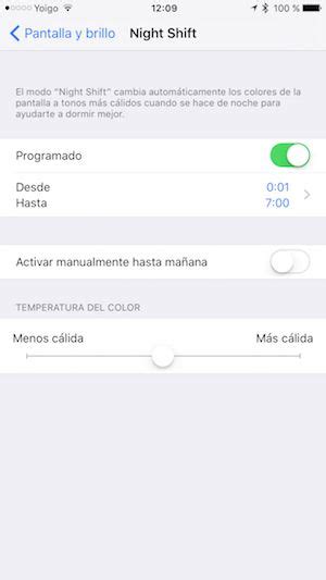 Qué es Night Shift en iPhone y cómo configurarlo