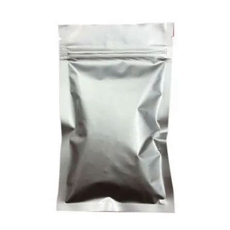 Metallic Grey Aluminium Foil Packaging Pouch Capacity Gram At