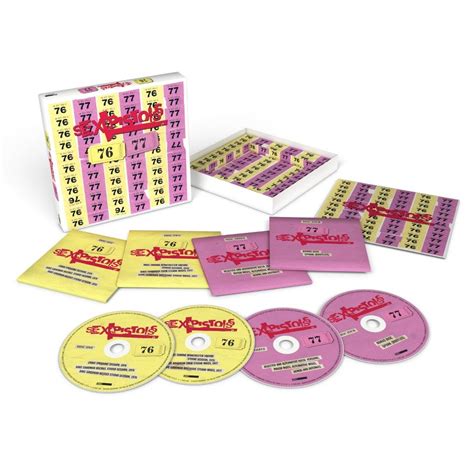 Sex Pistols 76 77 Limited Edition 4 Cd S RockArt Shop