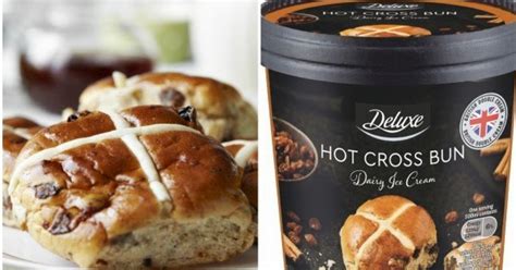 Lidl Shoppers GUSH Over Hot Cross Bun Ice Cream Return Im Making Room In The Freezer Daily