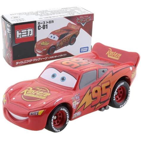 Miniatura Rel Mpago Mcqueen C Disney Carros Tomica