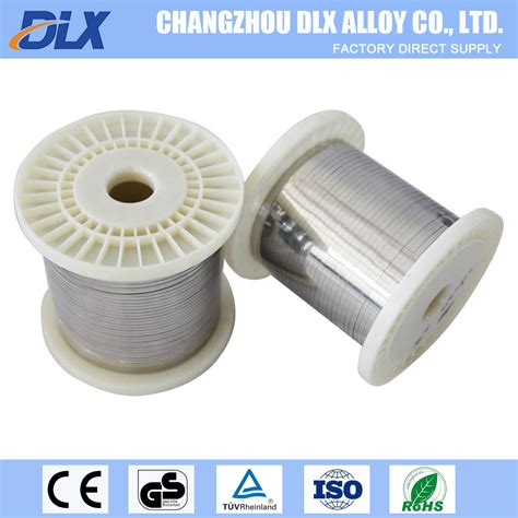 Fecral Electrical Heating Resistance Cr Al Flat Wire Ribbon China