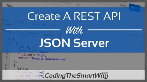 Create A Rest Api With Json Server Youtube