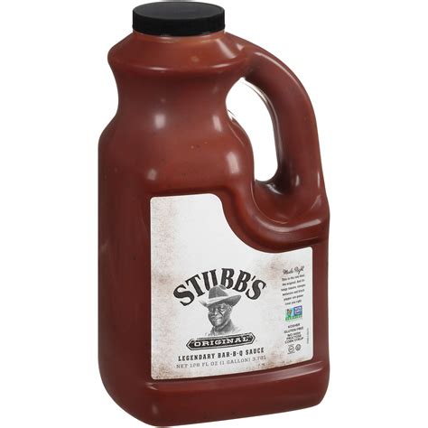 Buy Stubb S Original Legendary Bbq Sauce Gal One Gallon Of Stubb S