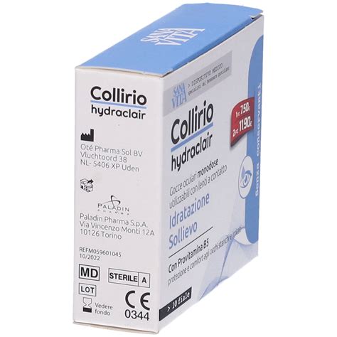 Sanavita Collirio Monodose 0 35 Ml Redcare