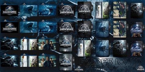 Jurassic World 2015 Folder Icons Pack By ChrisNeville32 On DeviantArt