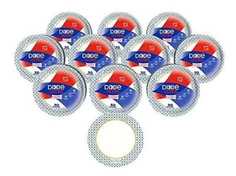 Dixie Ultra Platos De Papel 8 1 2 300 Conde 10 Paquetes