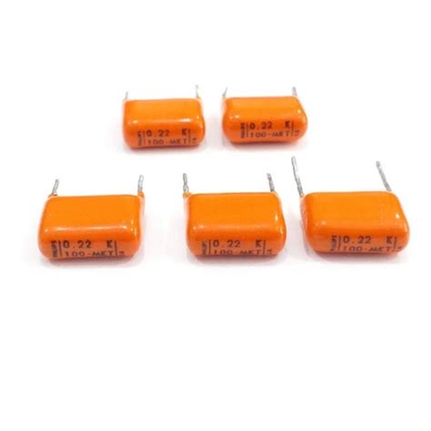 Kit 5 Capacitor 224 0 22uf 220nf 100v Mkt Philips Shopee Brasil