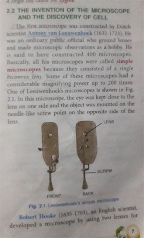 Leeuwenhoeks Simple Microscope