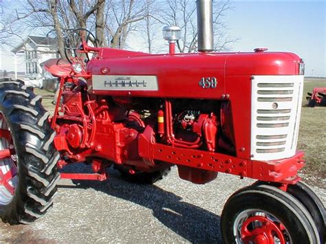 Restored Farmall 450 tractor for sale