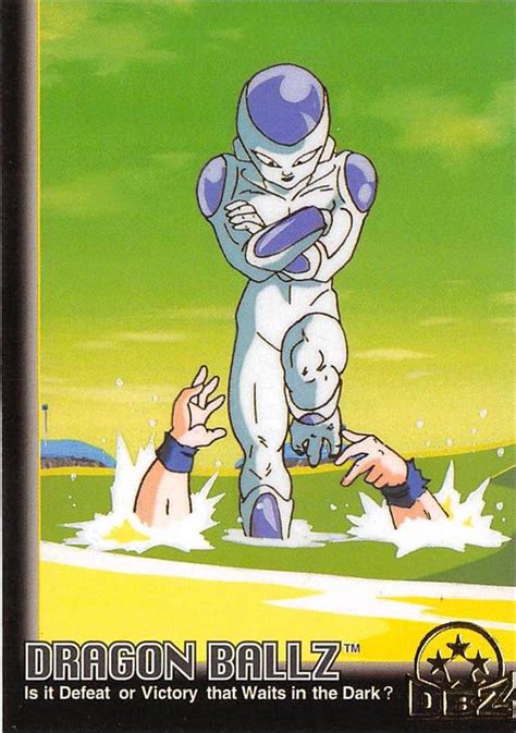 Frieza Trading Card Dragon Ball Z Funimation Stomps Goku