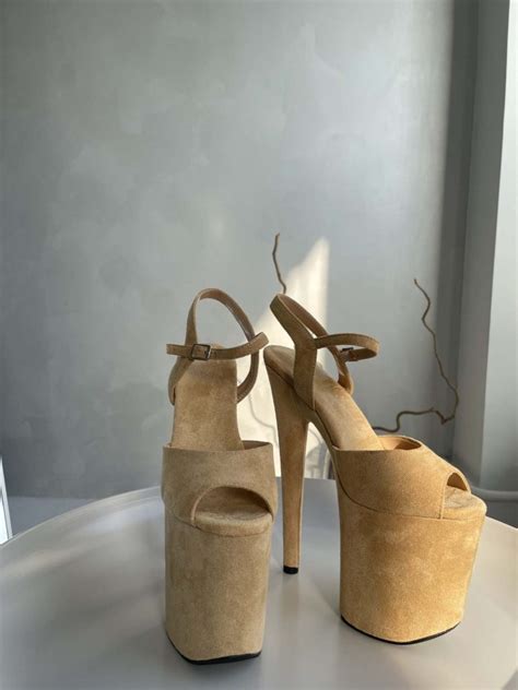 Стрипы тройки LUNA SUEDE BEIGE — Fitpole Store