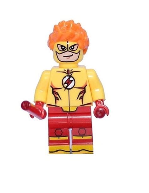 Kid Flash Dc Superhero Custom Minifigure With By Superherobricks