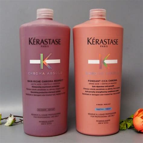 Kerastase Chroma Absolu Bain Riche Chroma Respect Fondant Cica Chroma