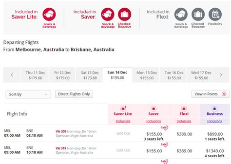 Luggage When Booking Elsewhere How Do You Know What Virgin Australia