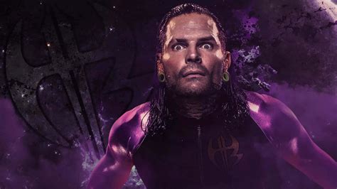 Download Jeff Hardy Black And Purple Art Wallpaper