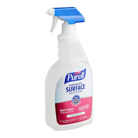 Purell® 3341 06 Rtl 1 Qt 32 Fl Oz Fragrance Free Foodservice Surface Sanitizer 6case