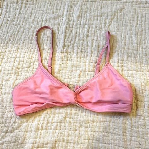 Boohoo Women S Pink Bikini And Tankini Tops Depop