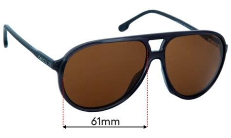 Carrera 237 S 61mm Replacement Lenses By Sunglass Fix™