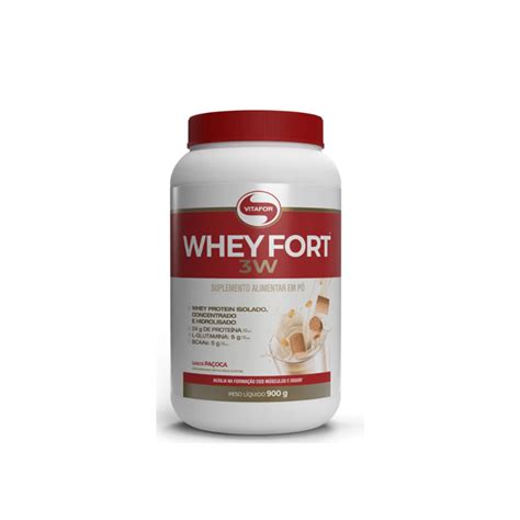 Whey Fort Vitafor Isolado E Concentrado 900g