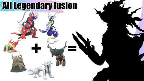 All 88 Legendary Mythical Pokémon Fusion by Regions from Kanto to