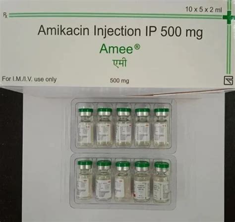 Amikacin Mg Injection At Rs Piece Amikacin Sulphate