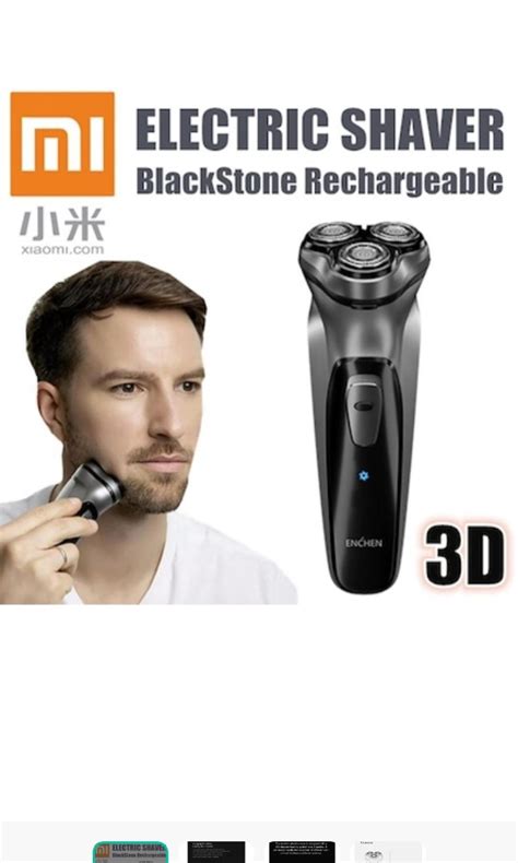 Xiaomi Enchen 3D Rechargeable Electric Shaver W Beard Trimmer Free