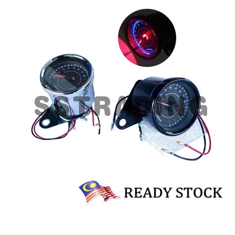 Rpm Meter V Universal Motorcycle Tachometer Meter Led Backlight K