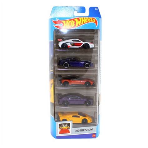 Hot Wheels 5 Pack Motor Show 1 Kroger