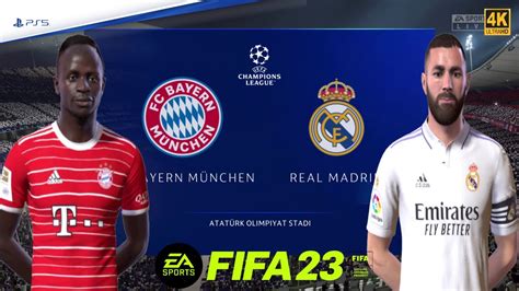 Fifa 23 Ps5 Real Madrid Vs Bayern Munich Uefa Champions League